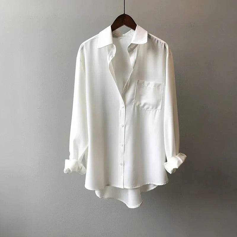 Natalia Blouse Satin Grace Shirt