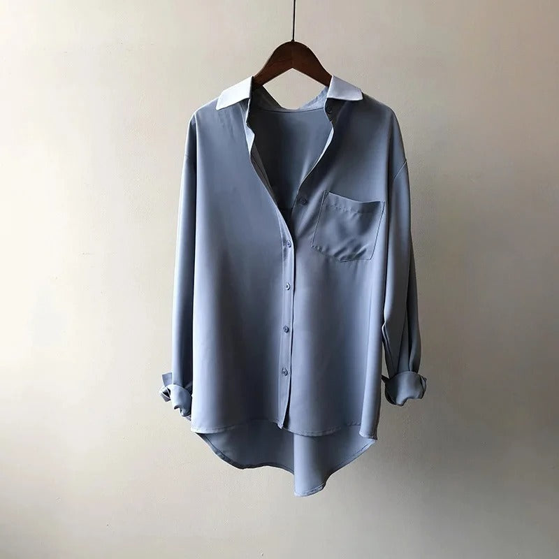Natalia Blouse Satin Grace Shirt