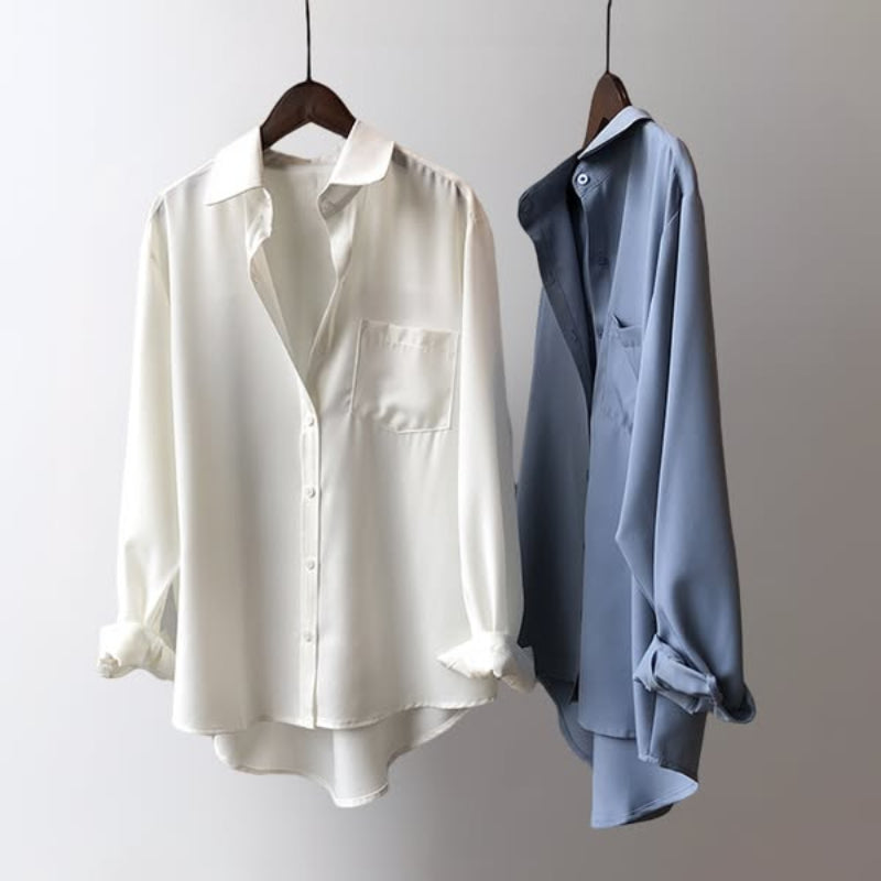 Natalia Blouse Satin Grace Shirt