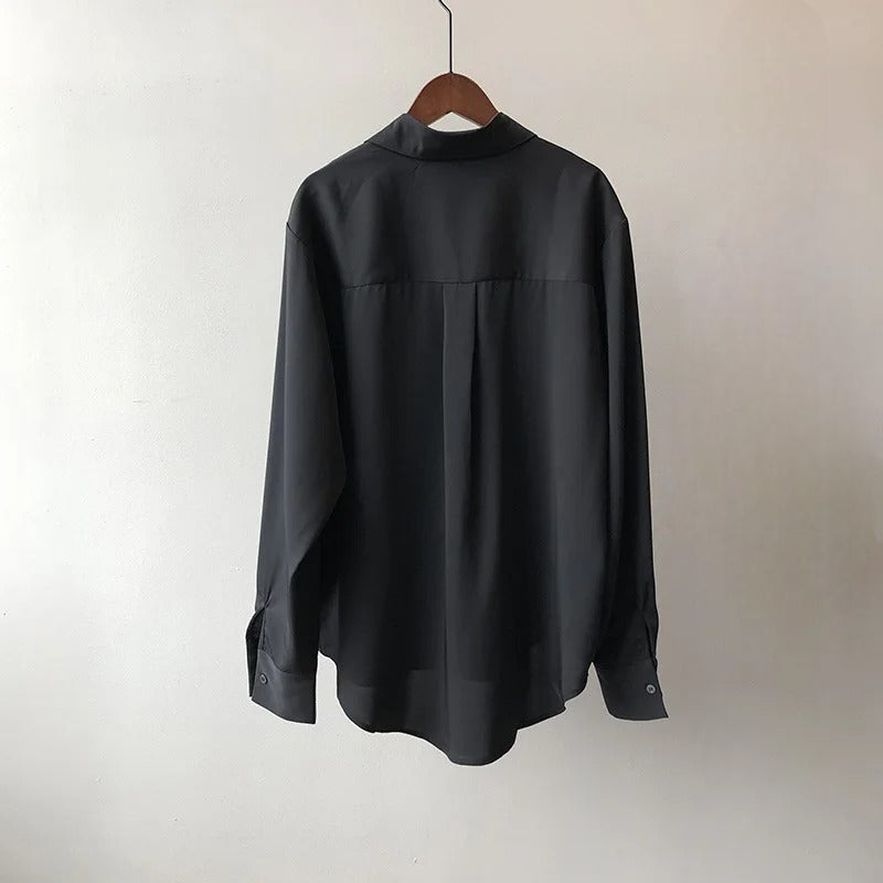 Natalia Blouse Satin Grace Shirt
