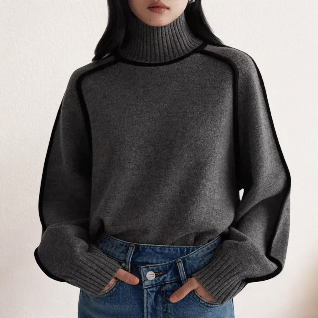 Sofia Cozy Turtleneck Sweater