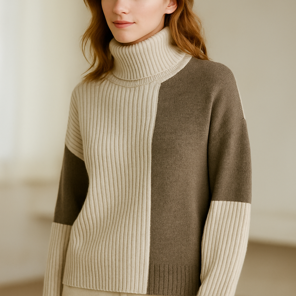 Women's Cashmere Turtleneck Sweater