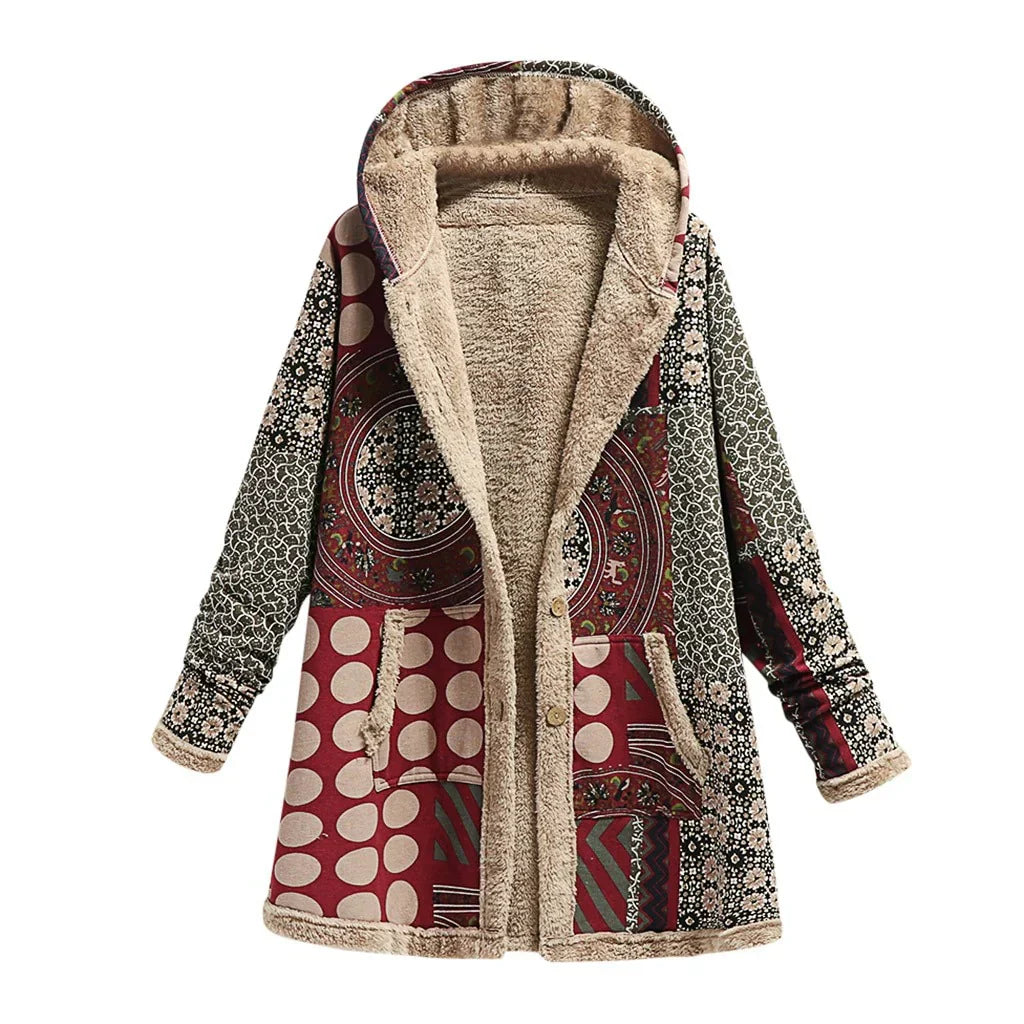 Women's Elora Patchwork Overcoat