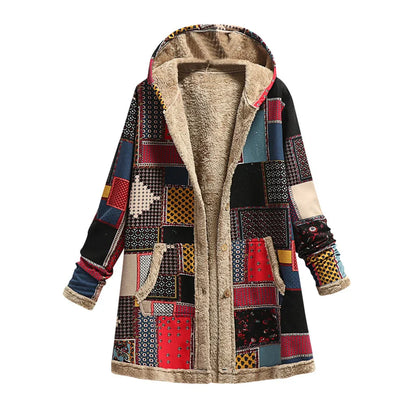 Women's Elora Patchwork Overcoat