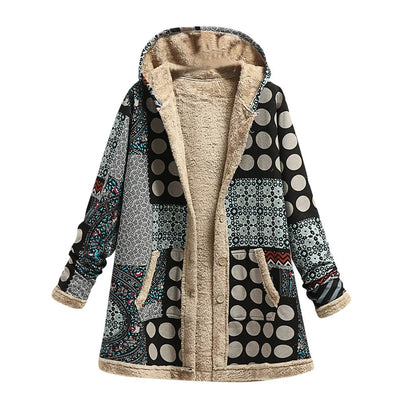 Women's Elora Patchwork Overcoat