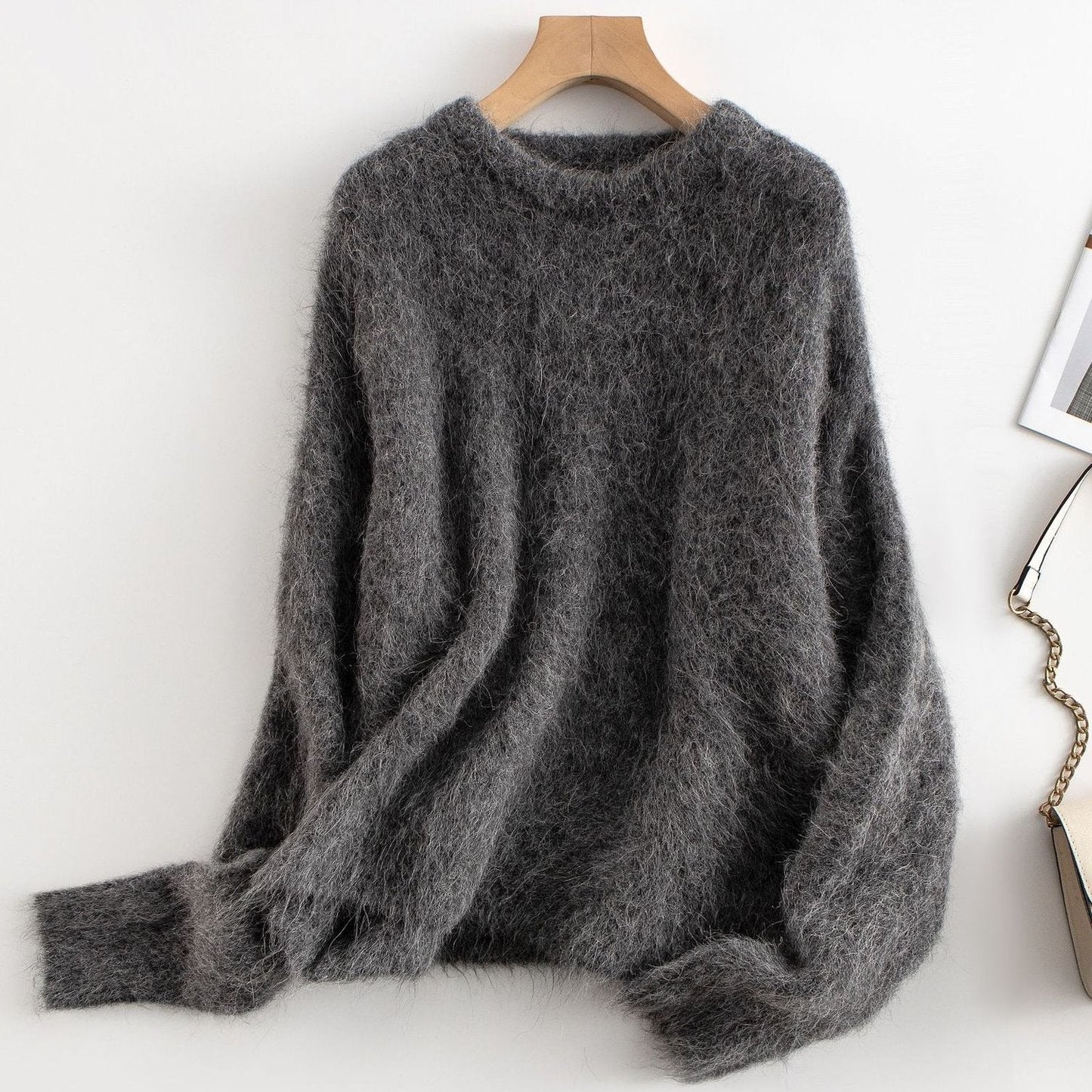 Women’s Long Sleeve Wool Sweatshirt