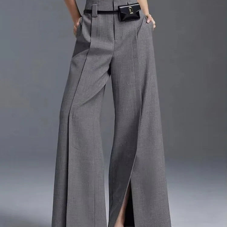 Halara Pleated Split Leg Pants