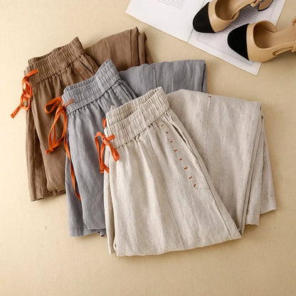 Women's Matilda Cotton Linen Pants
