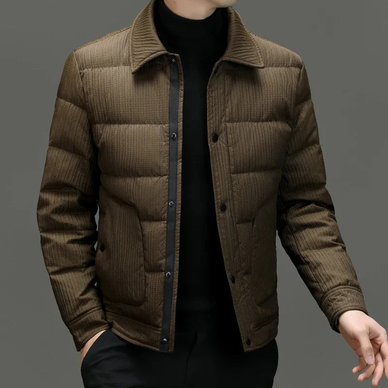 Men's Ultra-Lightweight Duck Down Jacket