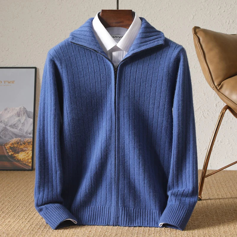 Benjamin Wool Long Sleeve Sweater