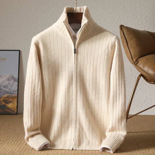 Benjamin Wool Long Sleeve Sweater