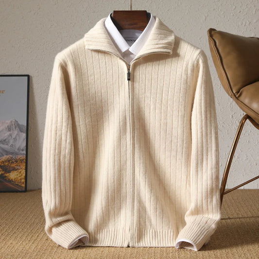 Benjamin Wool Long Sleeve Sweater