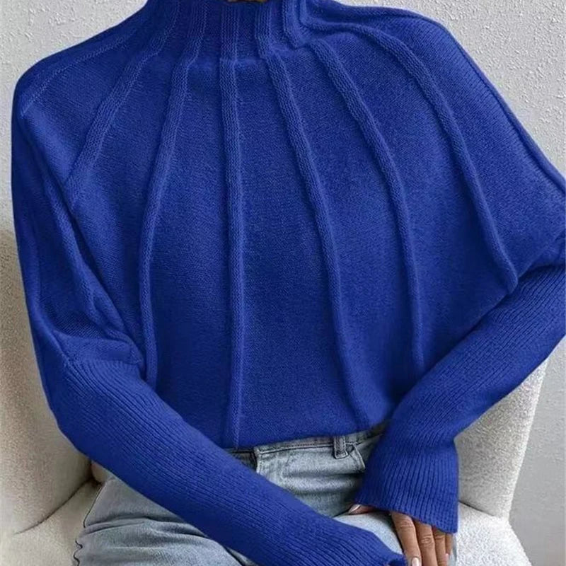 Josefine Knitted Mock Neck Sweater