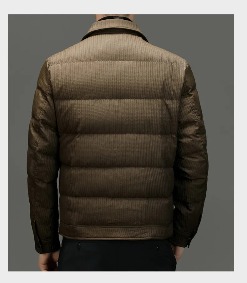 Men's Ultra-Lightweight Duck Down Jacket
