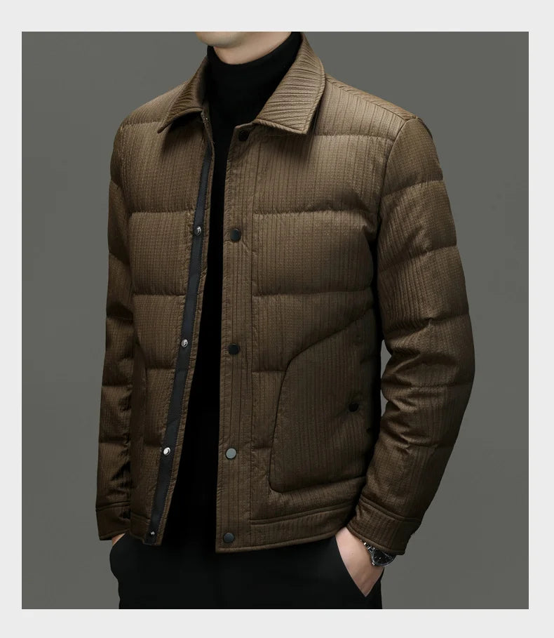 Men's Ultra-Lightweight Duck Down Jacket