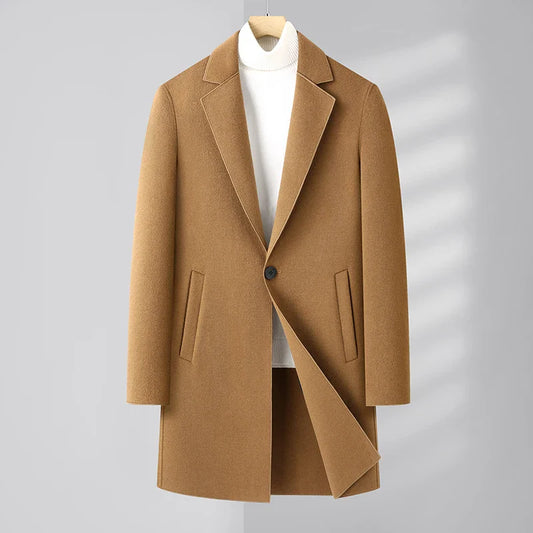 Alpine Double Sided Wool Overcoat